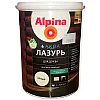 Лак Alpina Аква Лазурь для дерева белый 0.9 л