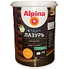 Лак Alpina Аква Лазурь для дерева орех 0.9 л