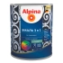 Эмаль Alpina по ржавчине 3 в 1 База 1 белая 0.75 л
