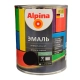 Эмаль универсальная Alpina шелковисто-матовая черная 0.75 л Эмаль универсальная Alpina шелковисто-матовая черная 0.75 л