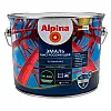 Грунт-эмаль Alpina быстросохнущая по ржавчине RAL 6005 зеленая 2.5 л