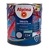 Грунт-эмаль Alpina быстросохнущая по ржавчине RAL 7040 серая 2.5 л