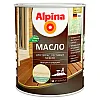 Масло Alpina 948105064 для террас лестниц и мебели бесцветное 0.75 л