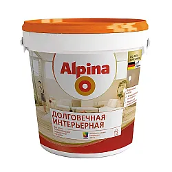 Краска Alpina Долговечная интерьерная 948106351 База 3 прозрачная 0.85 л