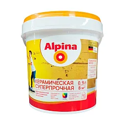 Краска Alpina Керамическая суперпрочная База 1 белая 0.9 л