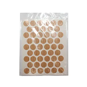 Заглушка самоклеющаяся Starfix SMF-106661 декоративная 14 мм дуб 50 шт