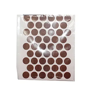 Заглушка самоклеющаяся Starfix SMF-106671 декоративная 14 мм орех светлый 50 шт