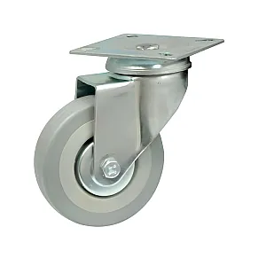 Опора колесная Starfix SMF2-1052601 50 мм на площадке резиновая