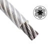 Трос стальной в ПВХ оплетке Starfix SMP-53736-250 М6(5)