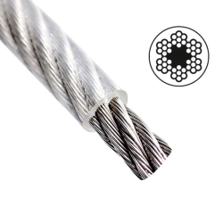 Трос стальной в ПВХ оплетке Starfix SMP-53736-250 М6(5)