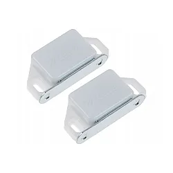 Защелка магнитная Starfix SMF-07509-2 55 мм белая 2 шт