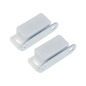 Защелка магнитная Starfix SMF-07499-2 45 мм белая 2 шт