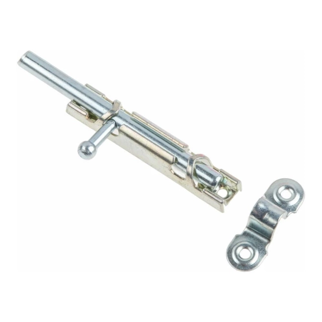 Шпингалет Starfix SMP-06867-1 82 мм белый цинк Шпингалет Starfix SMP-06867-1 82 мм белый цинк