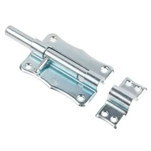 Шпингалет Starfix ЗТ2 SMP-66387-1 фигурный 85 мм белый цинк