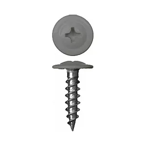 Саморез с прессшайбой 4.2*19 мм Starfix SMP1-54106-150 цинк острый RAL 7004 сигнальный снрый 150 шт