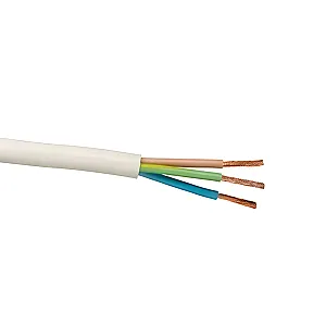 Провод Автопровод ПВС-Т 3*1.5 (2*1.5+1*1.5) белый