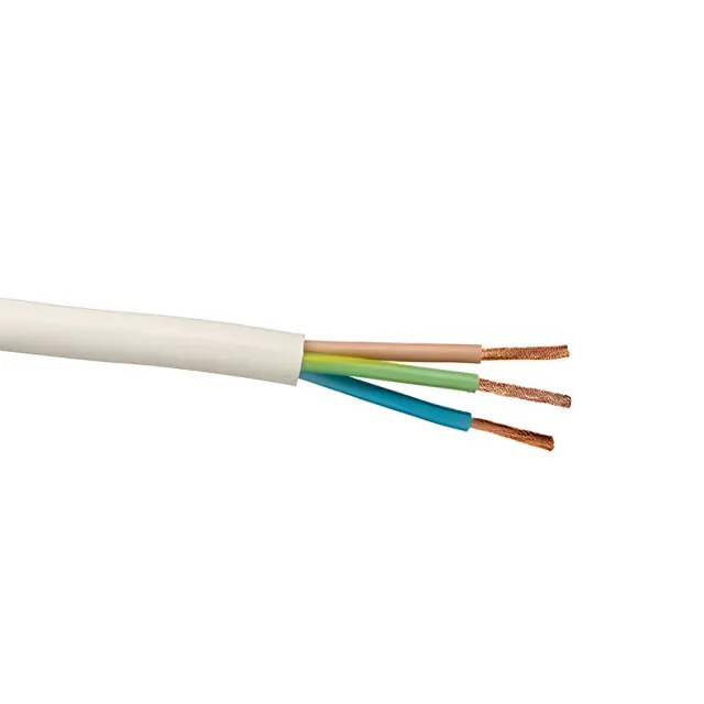 Провод Автопровод ПВС-Т 3*1.5 (2*1.5+1*1.5) белый