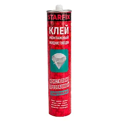 Клей монтажный Starfix SM-41086-1 Жидкие гвозди 300 мл
