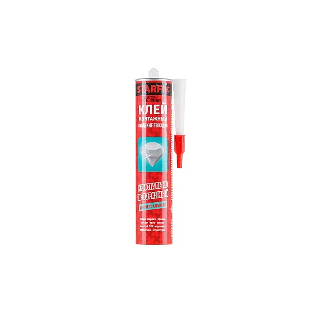 Клей монтажный Starfix SM-41086-1 Жидкие гвозди 300 мл