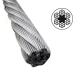 Трос стальной оцинкованный Starfix SMP-53713-100 М12 Трос стальной оцинкованный Starfix SMP-53713-100 М12