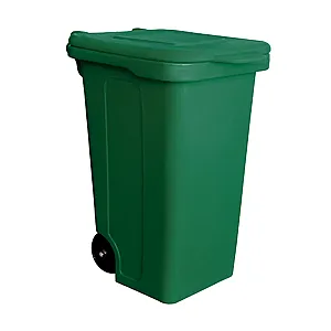 Контейнер для мусора БЗПИ с крышкой зеленый 240 л