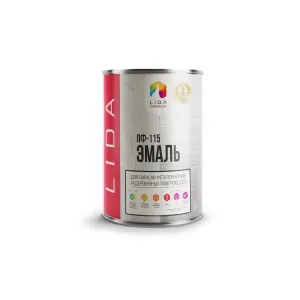 Эмаль Lida ПФ-115 RAL6032 молодая зелень 2.0 кг