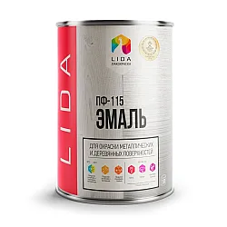 Эмаль Lida ПФ-115 синяя 1 кг