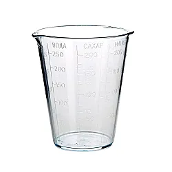 Стакан мерный Berossi ИК 10100000 прозрачный 0.25 л