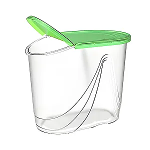 Емкость для сыпучих продуктов Berossi Wave ИК 34543000 киви 1.5 л