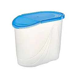 Емкость для сыпучих продуктов Berossi Wave ИК 34536000 джинс 1.5 л