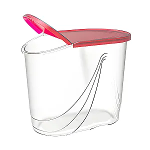 Емкость для сыпучих продуктов Berossi Wave ИК 34554000 сангрия 1.5 л