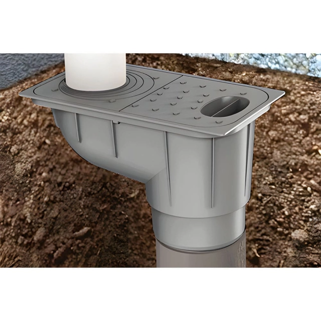 Трап уличный Ecoteck ДИ 12917000 металлик Трап уличный Ecoteck ДИ 12917000 металлик