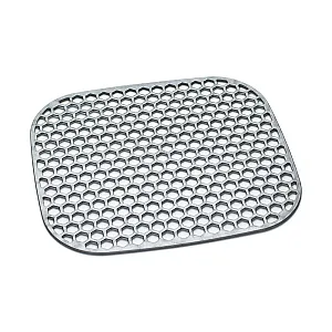 Решетка для раковины Optimplast серый металлик