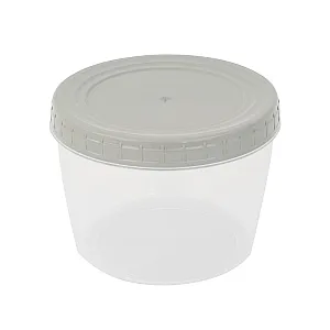 Банка Optimplast с завинчивающейся крышкой серый 0.75 л