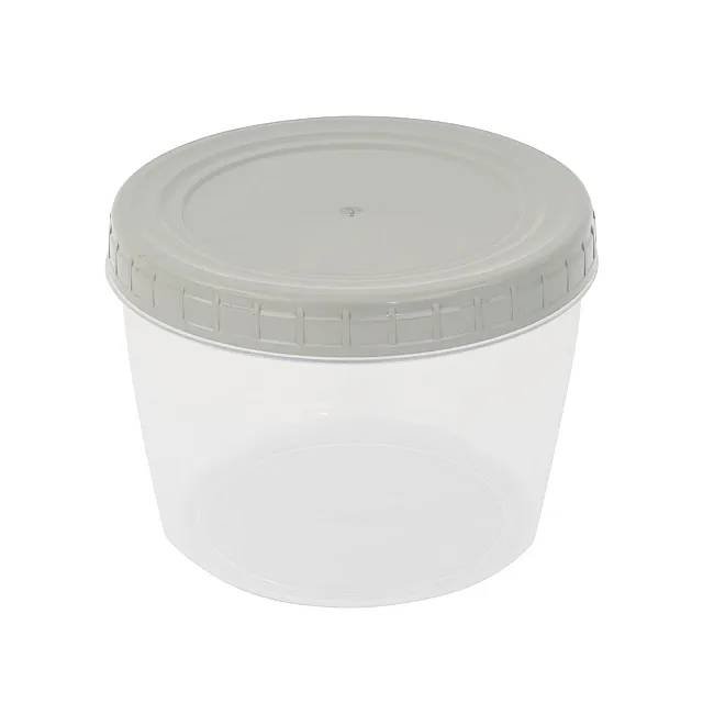 Банка Optimplast с завинчивающейся крышкой серый 0.75 л