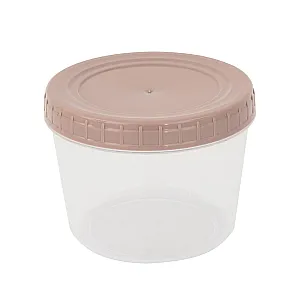 Банка Optimplast с завинчивающейся крышкой пыльная роза 0.75 л