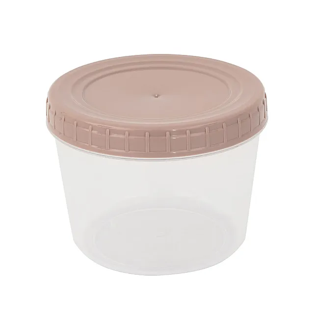 Банка Optimplast с завинчивающейся крышкой пыльная роза 0.75 л