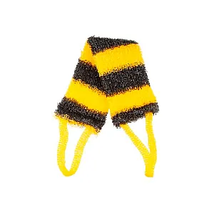 Мочалка банная Massage-Line Полосатая кругловязаная 15сМ51ППП