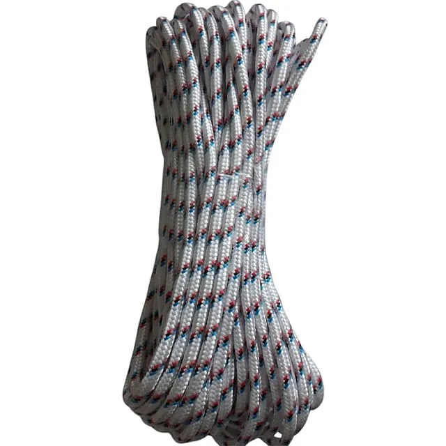 Шнур плетеный МегаКорд ПП с сердечником 24-прядный 6 мм 20 м.п.