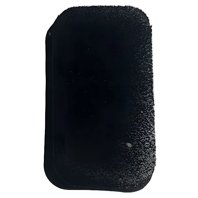 Губка для ухода за обувью черная