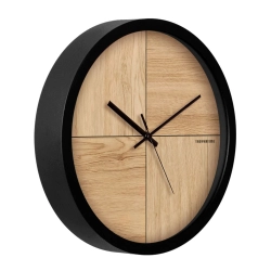 Часы Troyka Eco Harmony 77760736 черный матовый 30.5 см