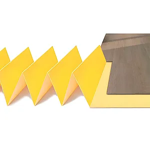 Подложка-гармошка Солид Вест 2*500*1050 мм желтая