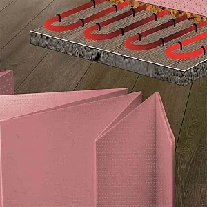 Подложка-гармошка Солид 1.8*500*1050 мм розовая