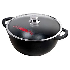 Казан Горница кн4282а 280/150 с крышкой 6 л