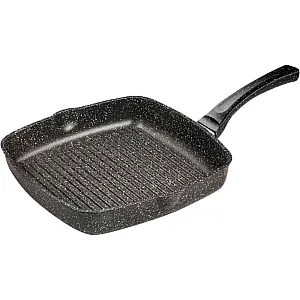 Сковорода-гриль Горница Гранит сг265аг пластмассовая ручка без крышки 26 см