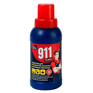 Средство для устранения засоров 911 Formula Активные гранулы 250 г