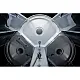 Душевая кабина Saniteco SN-80B черная 80*80 см