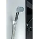 Душевая кабина Saniteco SN-80B черная 80*80 см