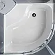 Душевая кабина Saniteco SN-80B черная 80*80 см