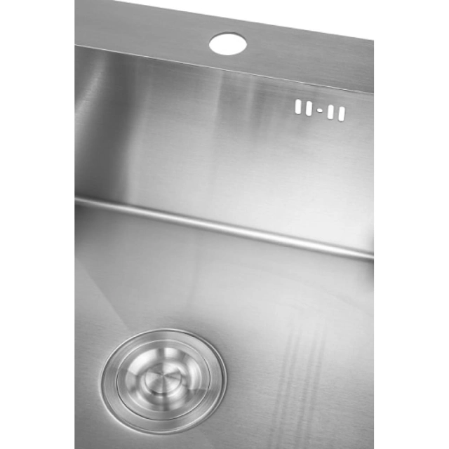 Мойка кухонная Saniteco 6050 с сифоном дозатором и коландером Мойка кухонная Saniteco 6050 с сифоном дозатором и коландером
